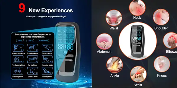 electroestimulador muscular TENS EMS oferta