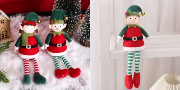 Elfo de Navidad de 21 cm