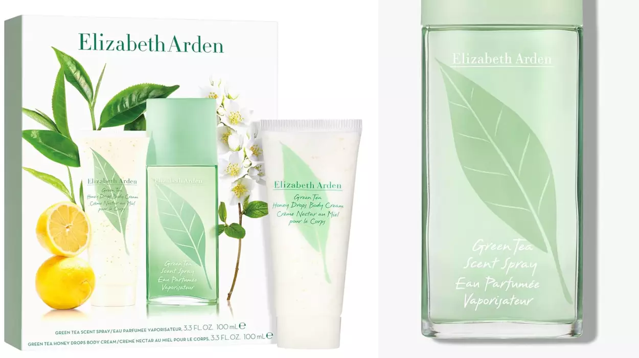 Pack Elizabeth Arden Green Tea con spray perfumado de 100 ml y crema hidratante con miel de 100 ml