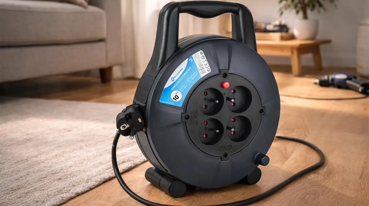 Enrollador alargador doméstico Electraline