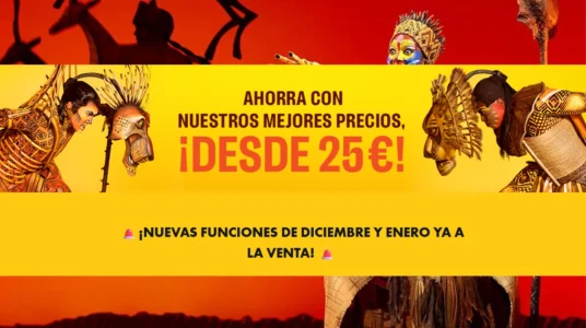 entradas para El Rey León