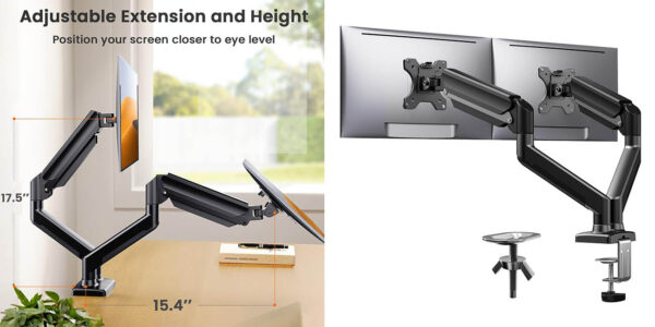 Ergear soporte doble monitores chollo