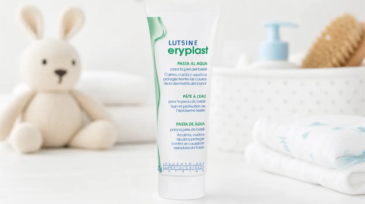 Pomada Eryplast Pasta al Agua de 125 g para bebé que calma la dermatitis y protege