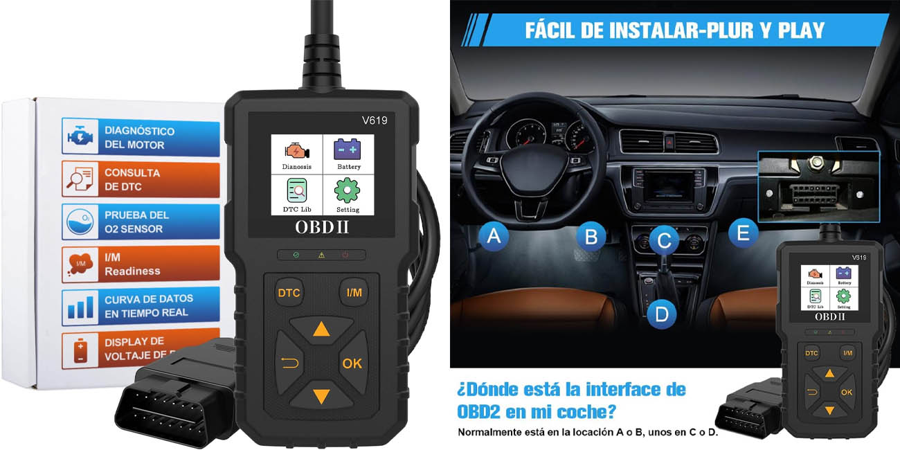 Máquina de diagnosis AWESAFE OBD2