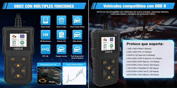 Máquina de diagnosis AWESAFE OBD2