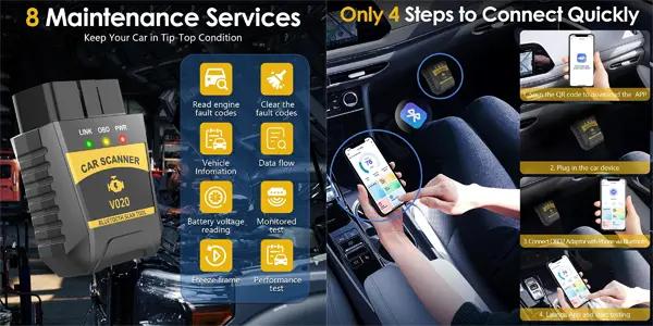 Escáner de diagnóstico OBD2