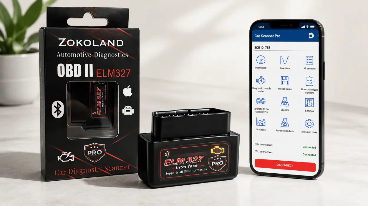 🚗 Convierte tu móvil en un taller: escáner ELM327 OBD2 para detectar y borrar fallos del motor