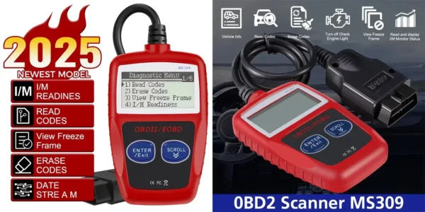 Escáner OBD2 MS309