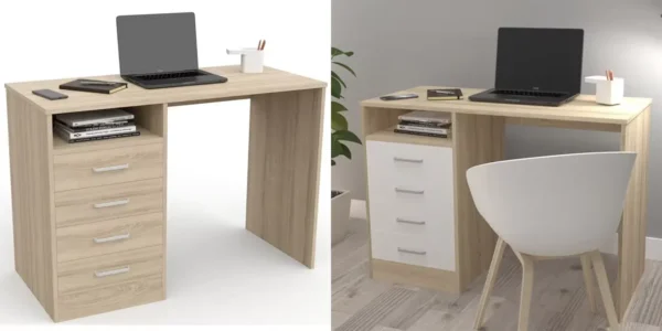 Escritorio Dormidan con 4 cajones