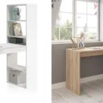 Escritorio con estantería Habitdesign