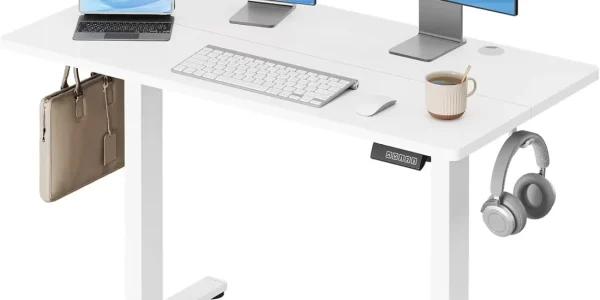 Chollo escritorio elevable eléctrico regulable devaise 120 x 60 cm
