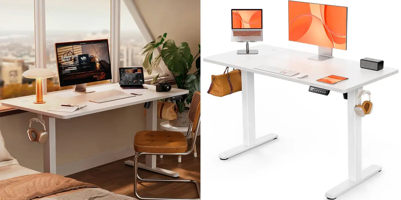 Escritorio de pie eléctrico ErGear de altura ajustable