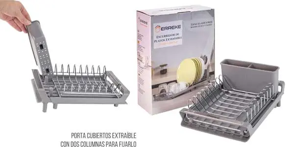 Escurreplatos plegable Erreke oferta