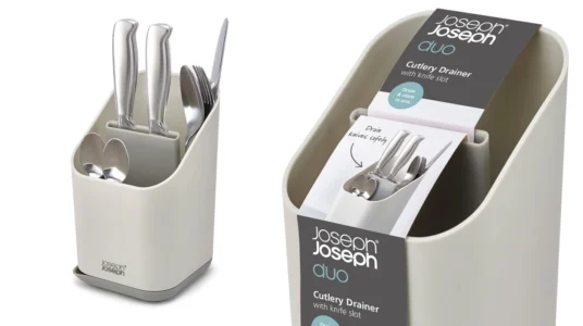 escurridor de cubiertos Joseph Joseph duo barato