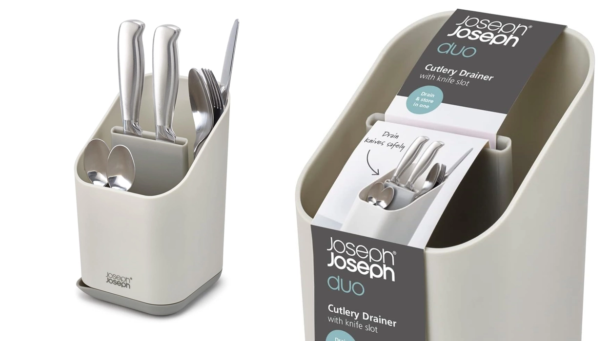 escurridor de cubiertos Joseph Joseph duo barato
