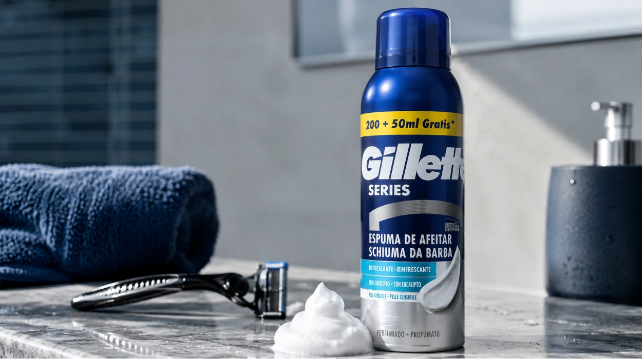 espuma-de-afeitar-gillette-series