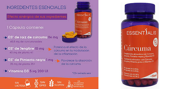 essentialis cúrcuma oferta