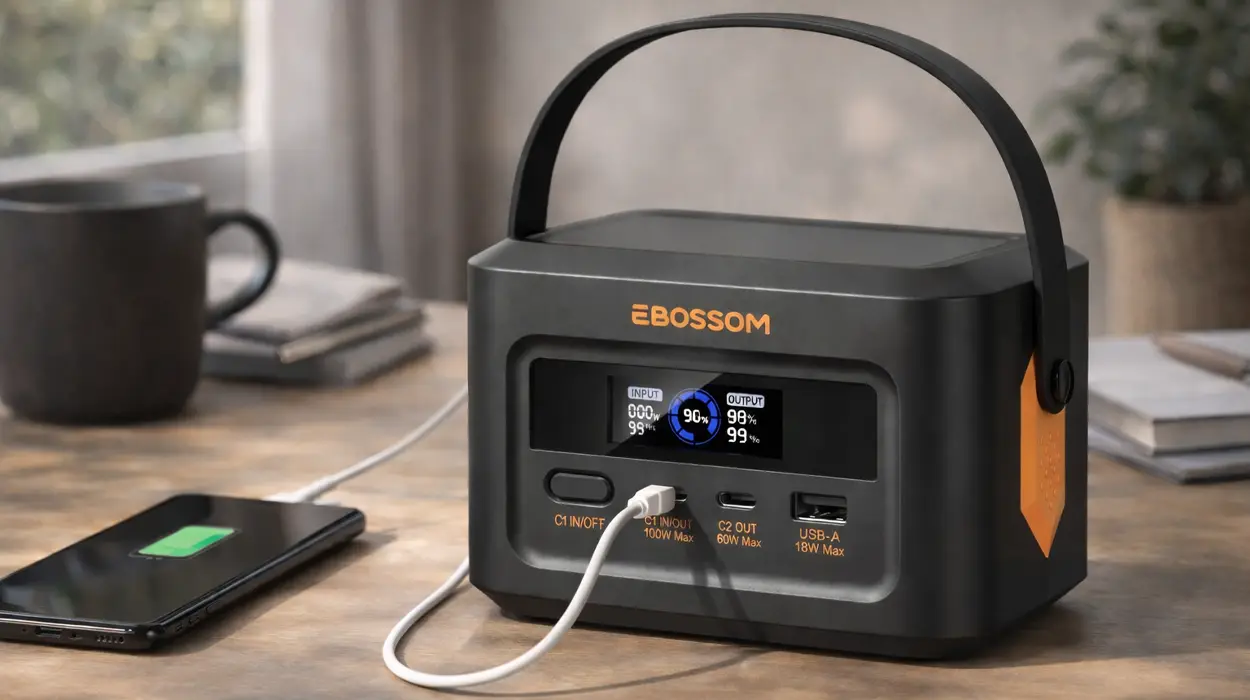 Estación de carga portátil EBOSSOM