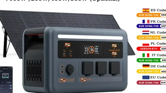 Chollo estación de energía portátil oscal powermax1800se 1800w 1024wh