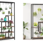 estante grande para plantas de interior Tribesings