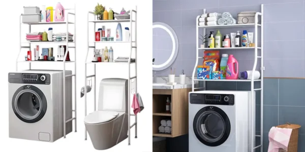 Estantería ahorra espacio Mikomika para poner sobre WC o lavadora
