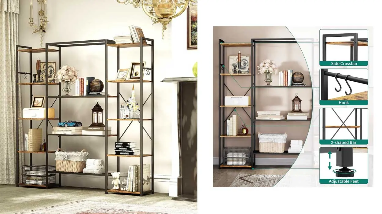 estantería de estilo industrial Yitahome barata