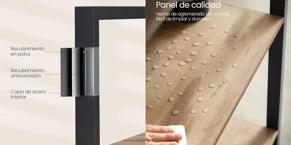 Librería estantería VASAGLE con 14 estantes