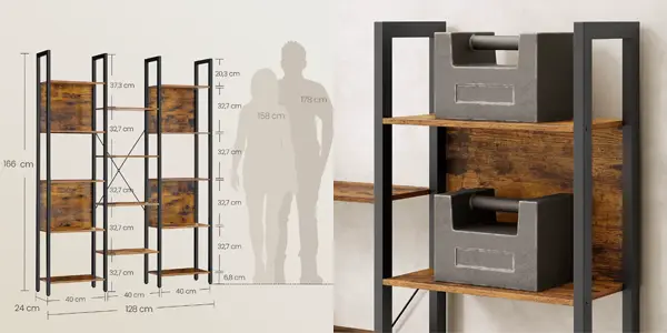 Estantería librería VASAGLE