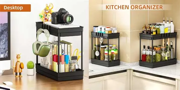 Estantes organizadores bajo fregadero Tidytrove oferta