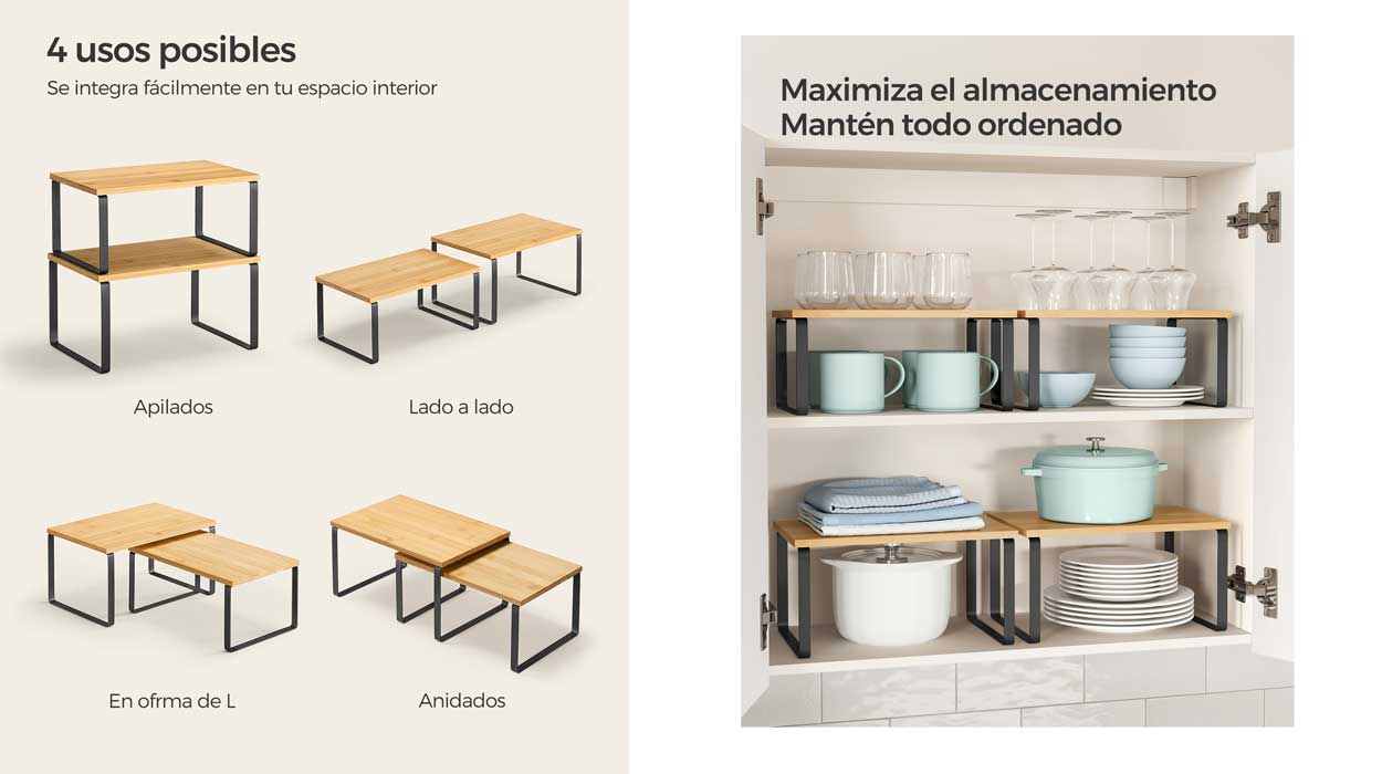 Estantes Songmics Especias Almacenamiento oferta