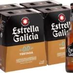 Pack x24 botellines cerveza Estrella Galicia 0,0 Tostada barata en Amazon