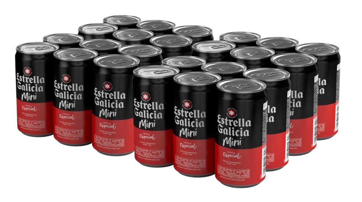 Pack x24 latas Estrella Galicia Especial Mini de 25 cl