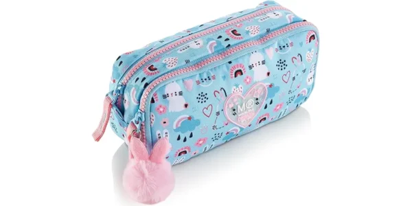 Estuche escolar doble Miquelrius Bunny