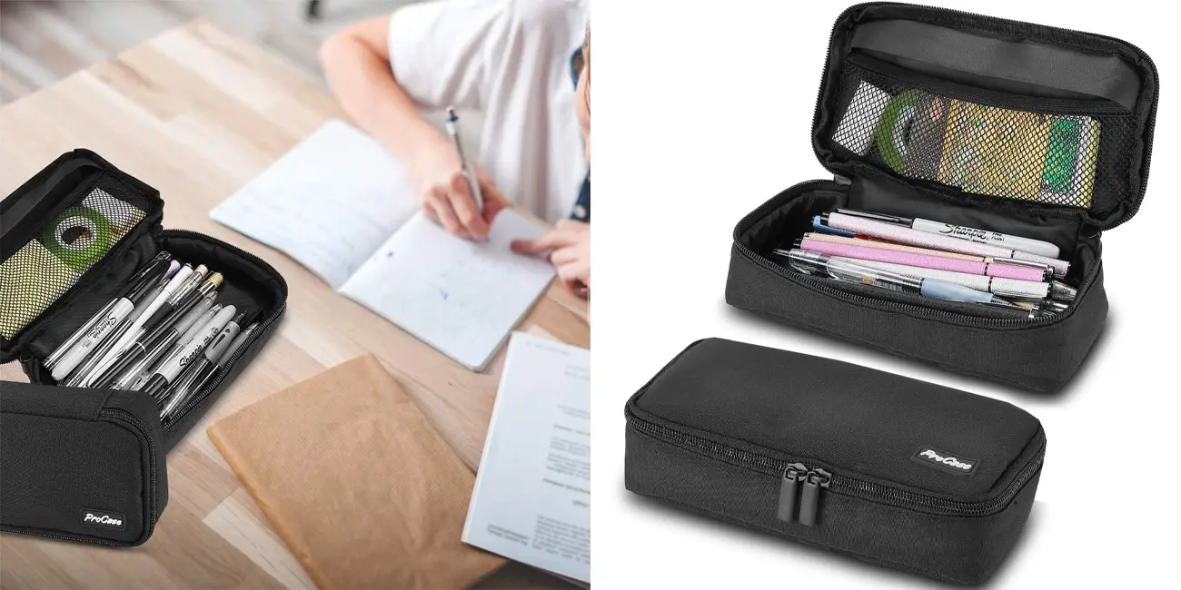 Estuche escolar ProCase de gran capacidad