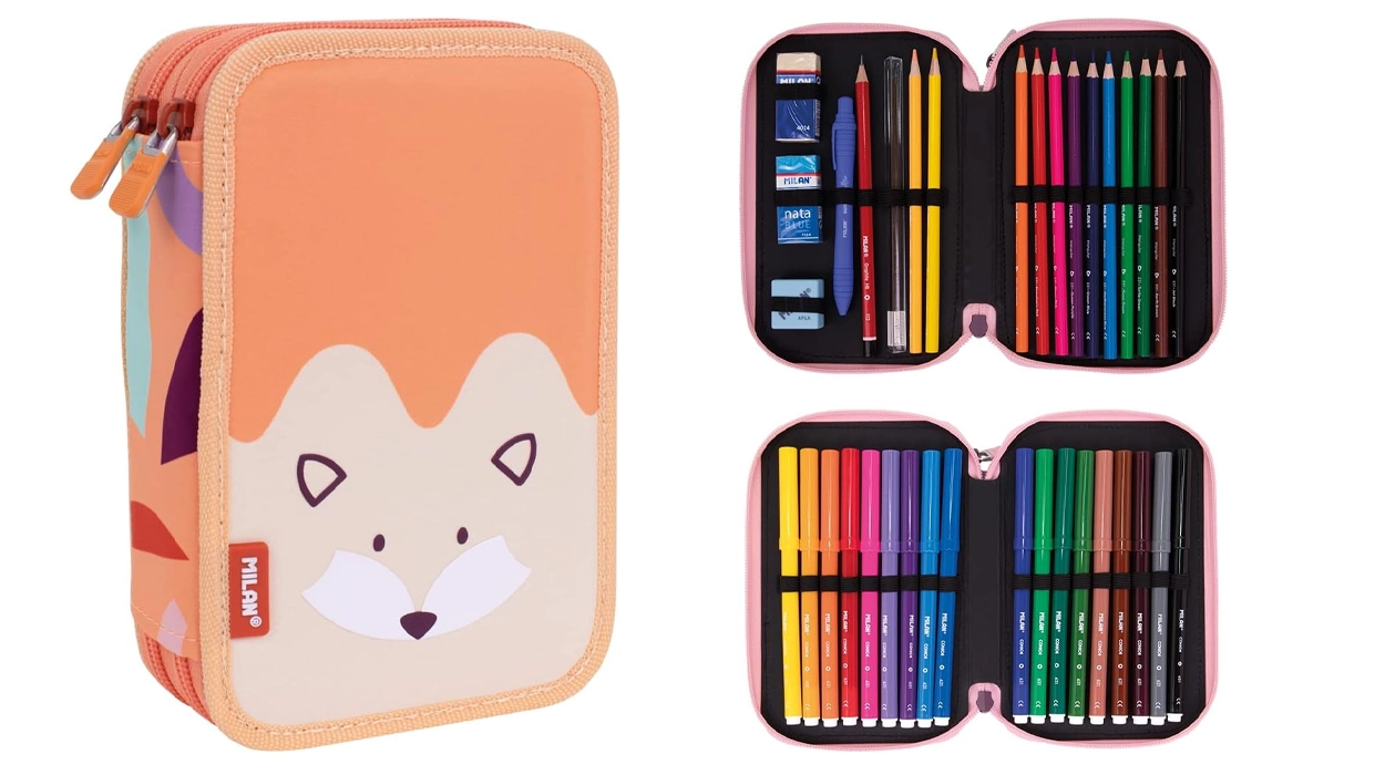 estuche milan 2 pisos