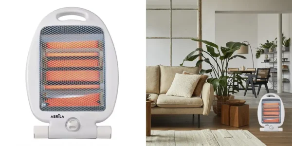 Estufa eléctrica de cuarzo Abrila Serie IGNEO de 800w