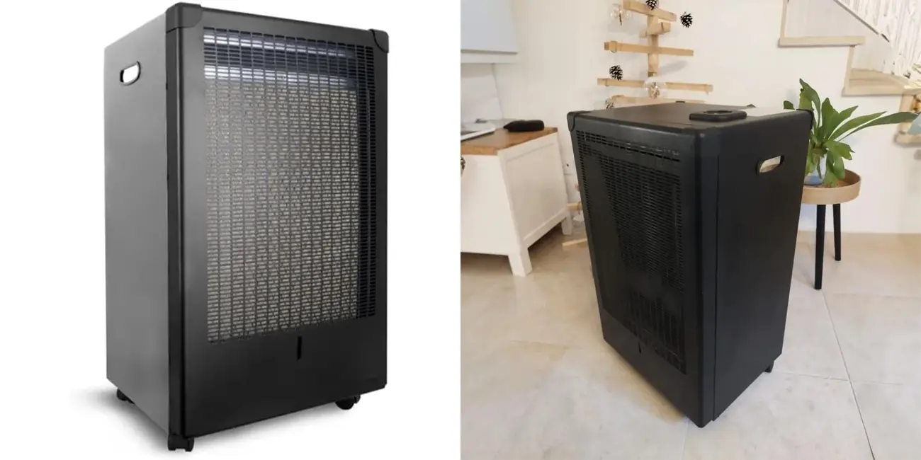 Estufa de gas Blendend de llama azul