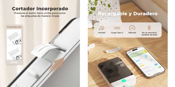 Etiquetadora bluetooth Yohoolyo oferta