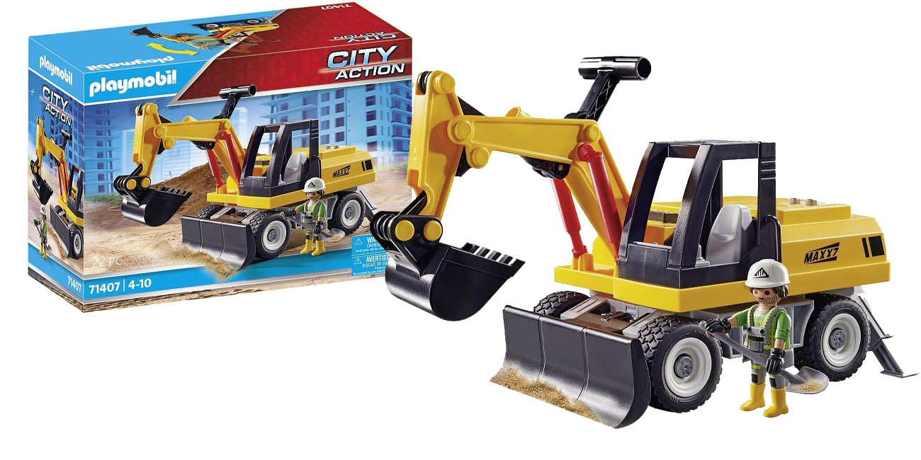 ExcavadoraPLAYMOBIL City Action