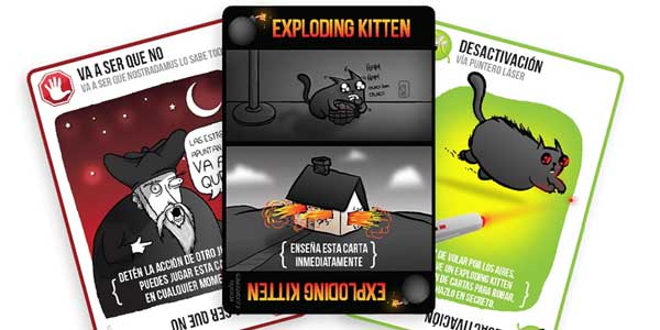 Exploding Kittens 2 jugadores oferta