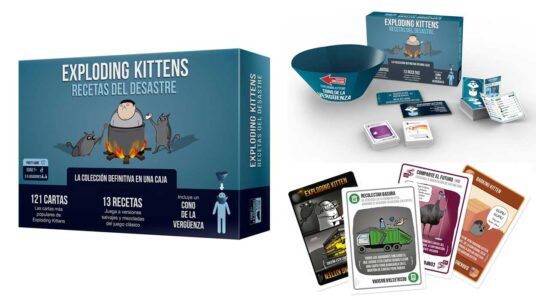 Exploding Kittens recetas del desastre