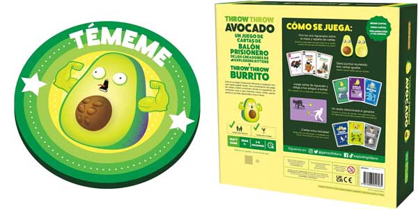 Exploding Kittens Throw Throw avocado oferta