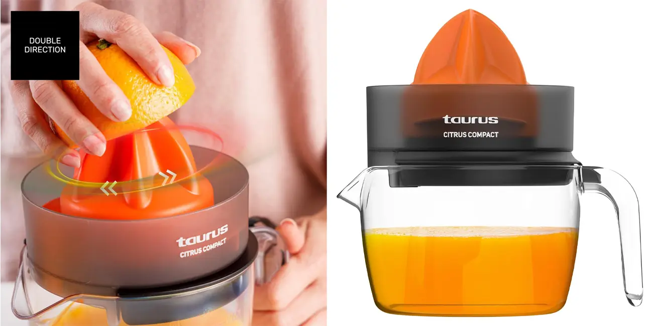 Exprimidor eléctrico Taurus Citrus Compact