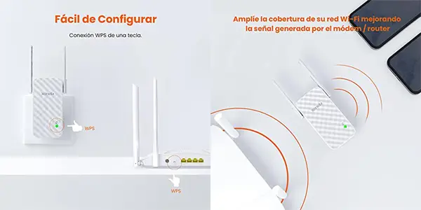 Extensor inalámbrico Tenda A9 N300