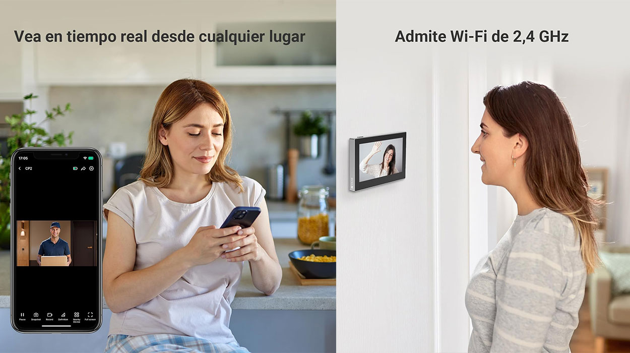 Mirilla digital de puerta Ezviz CP2 barata