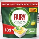 132 cápsulas Fairy Original All in One Limón