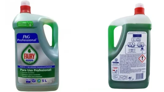 Lavavajillas Fairy Professional de 5 litros