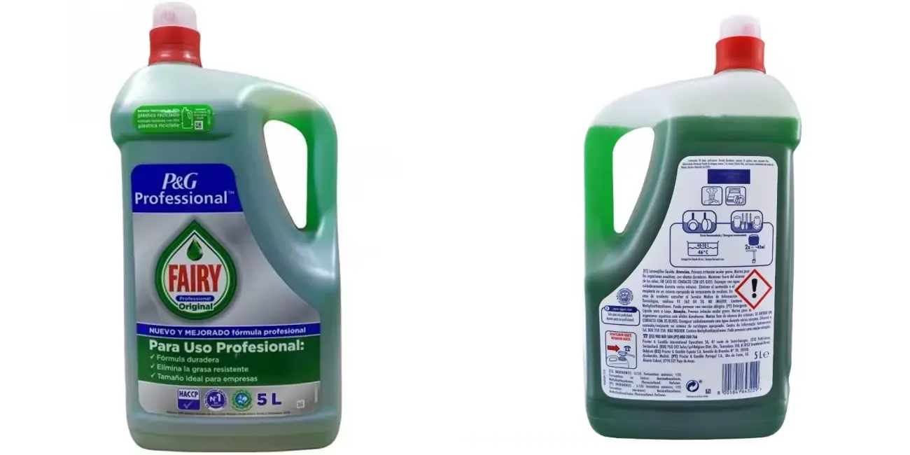 Lavavajillas Fairy Professional de 5 litros