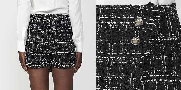 Falda pantalón Koroshi Tweed oferta