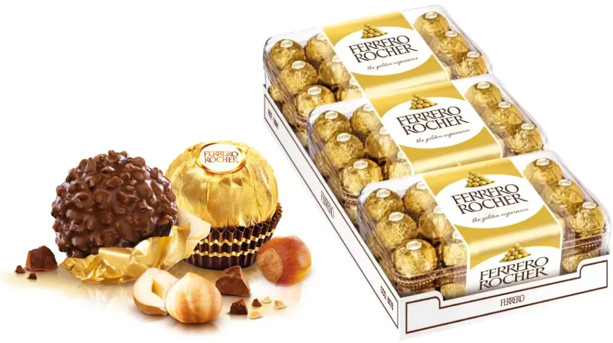 Con esta oferta de Aliexpress puedes llevarte 3 cajas de 30 bombones Ferrero Rocher a un precio irresistible (1,1 kg en total)